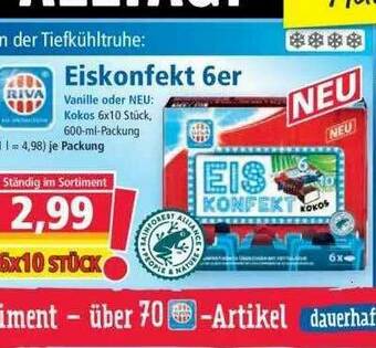 Norma Riva Eiskonfekt 6er Angebot