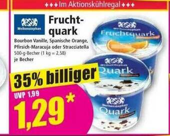 Norma Weihenstephan Fruchtquark Angebot