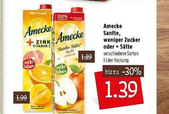 Kupsch Amecke Sanfte, Weniger Zucker Oder +säfte Angebot