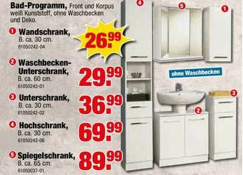 SB Lagerkauf Bad-programm Angebot