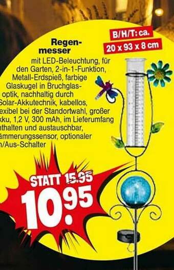 Repo Markt Regenmesser Angebot