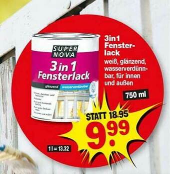 Repo Markt 3in1 Fensterlack Angebot