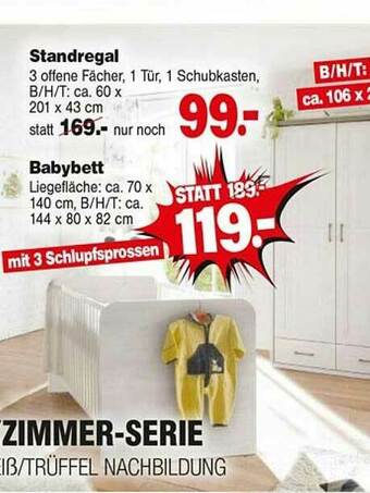 Repo Markt Standregal Oder Babybett Angebot