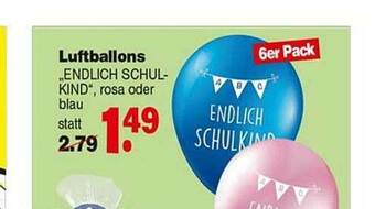 Repo Markt Luftballons Angebot