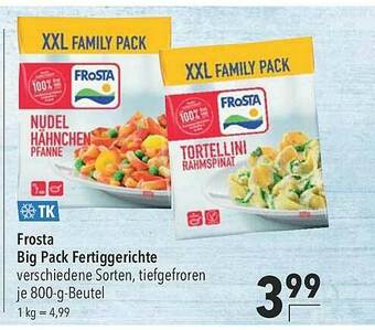 CITTI Markt Tk Frosta Big Pack Fertiggerichte Angebot