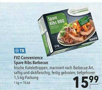 CITTI Markt Tk Fvz Convenience Spare Ribs Barbecue Angebot