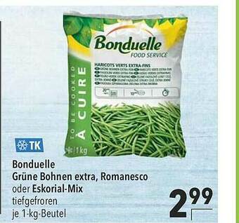 CITTI Markt Tk Bonduelle Grüne Bohnen Extra, Romanesco Oder Eskorial-mix Angebot