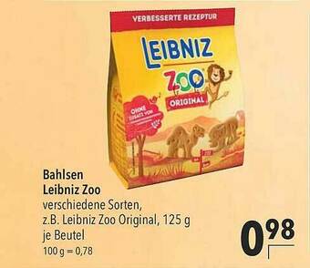 CITTI Markt Bahlsen Leibniz Zoo Angebot