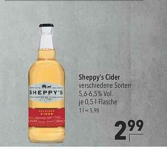 CITTI Markt Sheppy's Cider Angebot