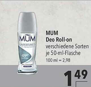 CITTI Markt Mum Deo Roll-on Angebot