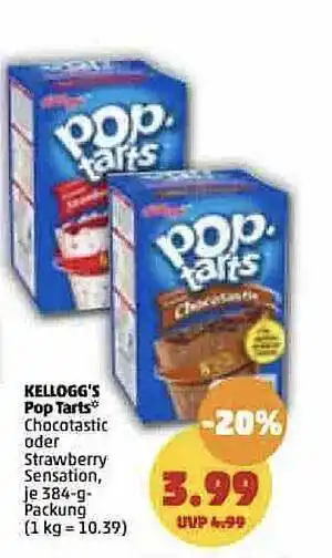 PENNY Kellogg's pop tarts Angebot