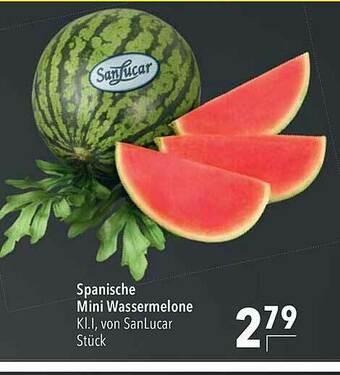 CITTI Markt Sanlucarspanische Mini Wassermelone Angebot