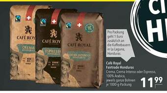 CITTI Markt Café Royal Fairtrade Honduras Angebot