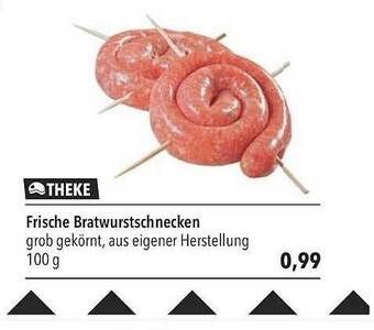 CITTI Markt Theke Frische Bratwurschnecken Angebot