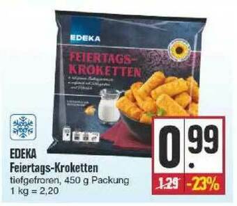 Edeka Edeka Feiertags Kroketten Angebot