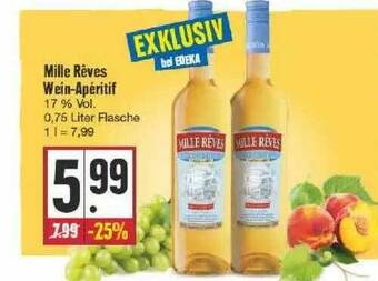 Edeka Mille Reves Wein Apéritif Angebot