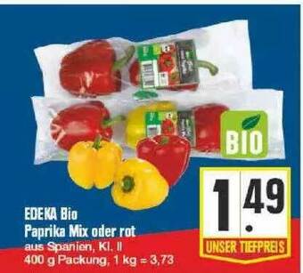 Edeka Edeka Bio Paprika Mix Oder Rot Angebot