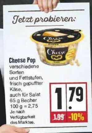 Edeka Cheese Pop Angebot