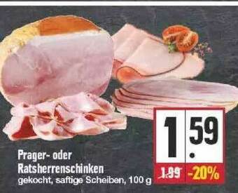 Edeka Prager Oder Ratsherrenschinken Angebot