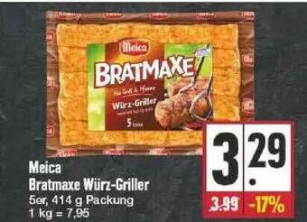 Edeka Meica Bratmaxe Wurz-griller Angebot