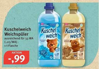 Feneberg Kuschelweich Weichspüler Angebot