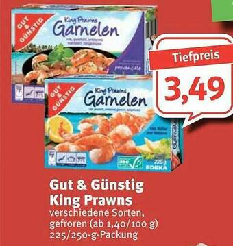 Feneberg Gut & Günstig King Prawns Angebot