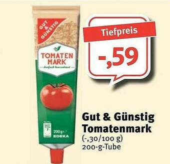 Feneberg Gut & Günstig Tomatenmark Angebot