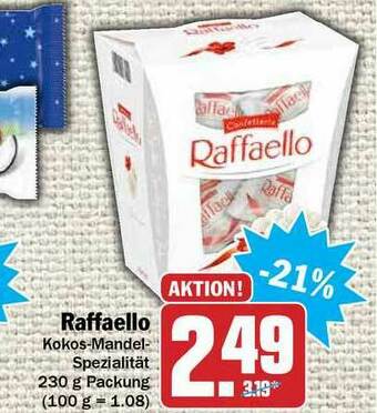 Hit Raffaello Kokos-mandel-spezialität Angebot