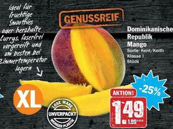 Hit Dominikanische Republik Mango Angebot