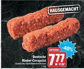 Hit Deutsche Rinder-cevapcici Angebot