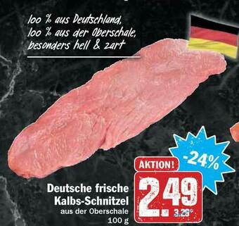 Hit Deutsche Frische Kalbs-schnitzel Angebot