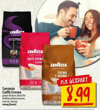 nah & gut Lavazza Caffè Crema Angebot