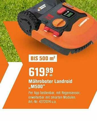 OBI Mähroboter Landroid „m500” Angebot