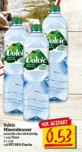 nah & gut Volvic Mineralwasser Angebot