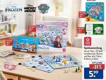 Aldi Süd Spielesammlung Angebot