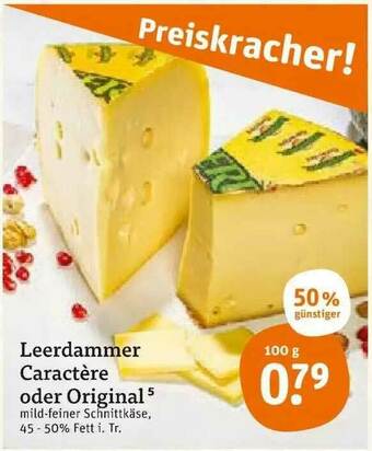 tegut Leerdammer Caractère Oder Original Angebot