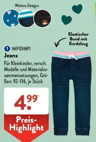 Aldi Süd Impidimpi Jeans Angebot