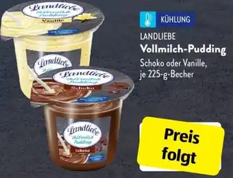 Aldi Süd Landliebe Vollmilch Pudding 225 g Becher Angebot