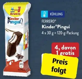 Aldi Süd Ferrero Kinder Pingui 120 g Packung Angebot