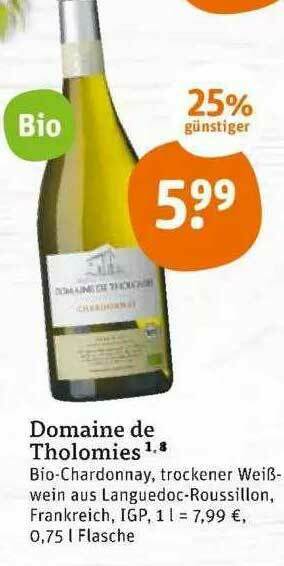 tegut Domaine De Tholomies Angebot