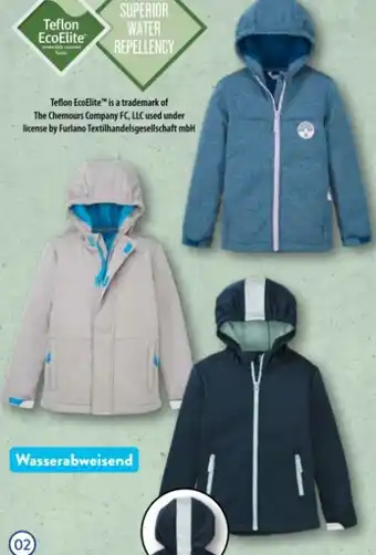 Aldi Nord Kinder-softshelljacke Angebot