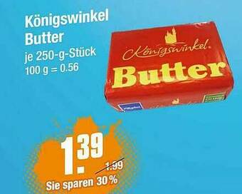 V Markt Königswinkel Butter Angebot