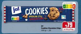 REWE Kaufpark Ja! Cookies Chocolate Chips Angebot