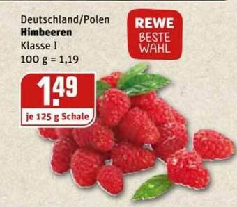 REWE Kaufpark Himbeeren Angebot