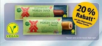 REWE Kaufpark Vegetarischer Mühlen Snack Angebot