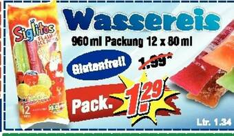 Wiglo Wunderland Wassereis Angebot