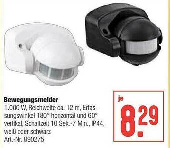 Hellweg Bewegungsmelder Angebot