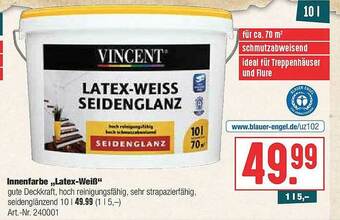 Hellweg Innenfarbe „latex-weiß” Angebot