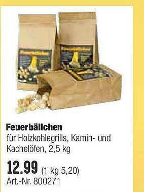 Hellweg Feuerbällchen Angebot