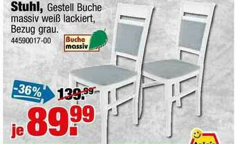 SB Lagerkauf Stuhl Angebot